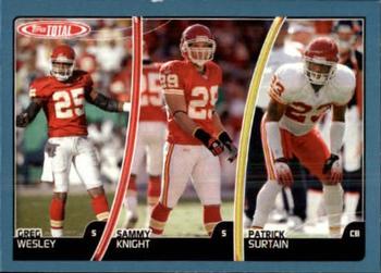 2007 Topps Total - Blue #406 Patrick Surtain / Greg Wesley / Sammy Knight Front