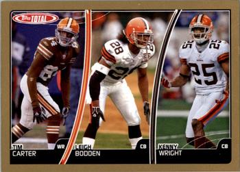 2007 Topps Total - Gold #22 Kenny Wright / Leigh Bodden / Tim Carter Front