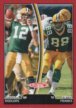 2007 Topps Total - Red #383 Bubba Franks / Aaron Rodgers Front