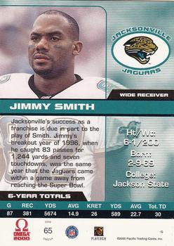 2000 Pacific Omega #65 Jimmy Smith Back