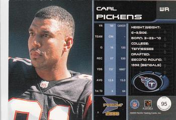 2000 Pacific Prism Prospects #95 Carl Pickens Back