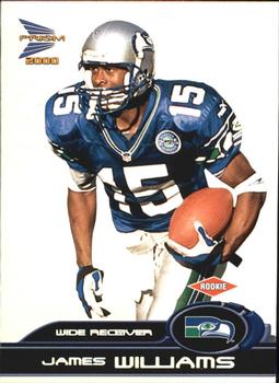 2000 Pacific Prism Prospects #191 James Williams Front