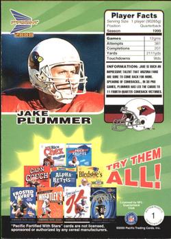 2000 Pacific Prism Prospects - Fortified with Stars #1 Jake Plummer Back