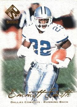 2000 Pacific Private Stock #26 Emmitt Smith Front