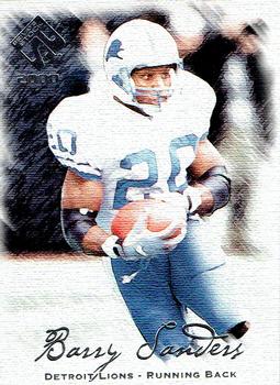 2000 Pacific Private Stock #34 Barry Sanders Front