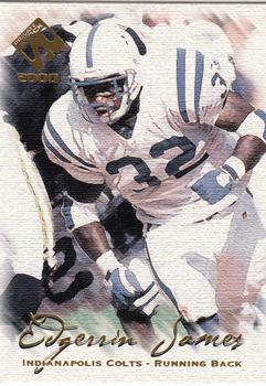 2000 Pacific Private Stock #39 Edgerrin James Front