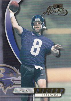 2000 Playoff Absolute #15 Trent Dilfer Front