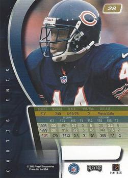2000 Playoff Absolute #28 Curtis Enis Back