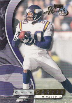2000 Playoff Absolute #86 Cris Carter Front