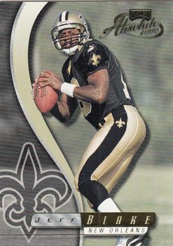 2000 Playoff Absolute #93 Jeff Blake Front