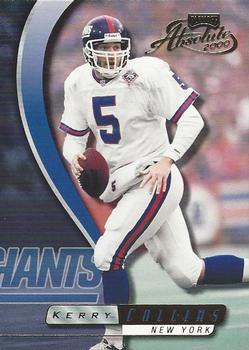 2000 Playoff Absolute #96 Kerry Collins Front