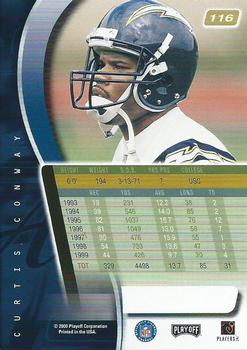 2000 Playoff Absolute #116 Curtis Conway Back