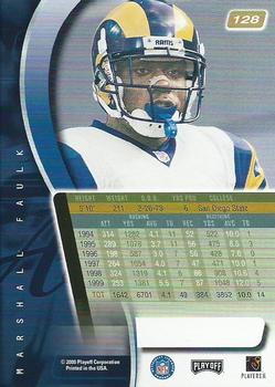 2000 Playoff Absolute #128 Marshall Faulk Back