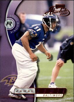 2000 Playoff Absolute #160 Jamal Lewis Front