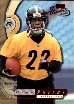 2000 Playoff Absolute #191 Hank Poteat Front