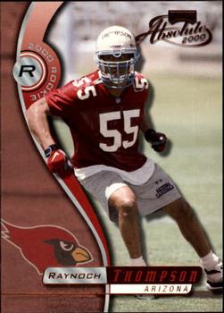2000 Playoff Absolute #219 Raynoch Thompson Front