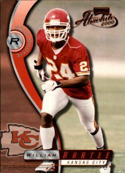 2000 Playoff Absolute #221 William Bartee Front