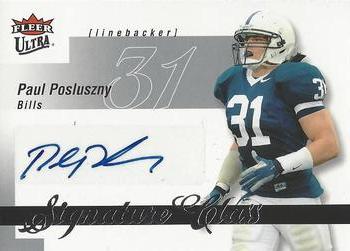 2007 Ultra - Signature Class Autographs #SC-PP Paul Posluszny Front