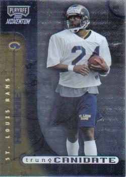 2000 Playoff Momentum #114 Trung Canidate Front