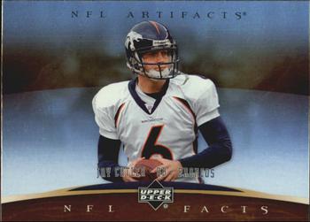 2007 Upper Deck Artifacts - NFL Facts #NF-CU Jay Cutler Front