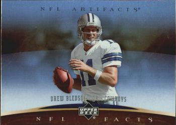 2007 Upper Deck Artifacts - NFL Facts #NF-DB Drew Bledsoe Front