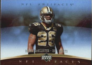 2007 Upper Deck Artifacts - NFL Facts #NF-DC Deuce McAllister Front