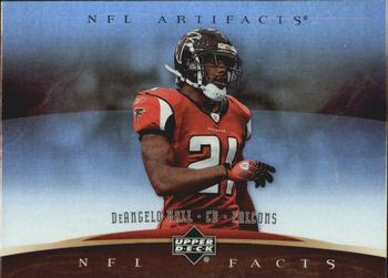 2007 Upper Deck Artifacts - NFL Facts #NF-DE DeAngelo Hall Front