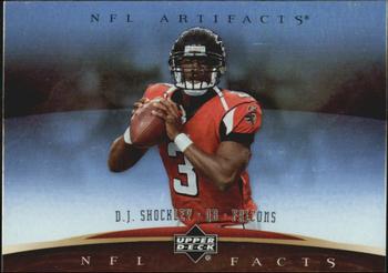 2007 Upper Deck Artifacts - NFL Facts #NF-DJ D.J. Shockley Front