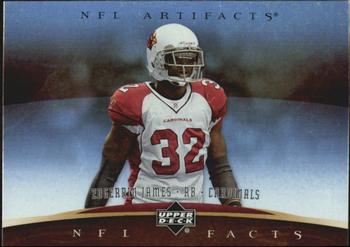 2007 Upper Deck Artifacts - NFL Facts #NF-EJ Edgerrin James Front