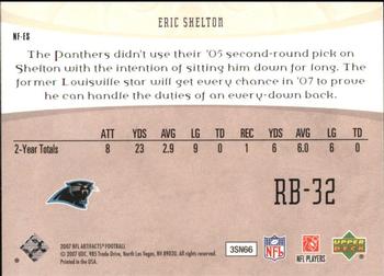 2007 Upper Deck Artifacts - NFL Facts #NF-ES Eric Shelton Back