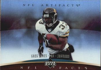 2007 Upper Deck Artifacts - NFL Facts #NF-GJ Greg Jones Front