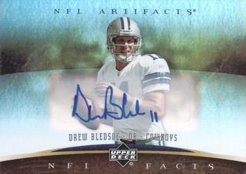 2007 Upper Deck Artifacts - NFL Facts Autographs #NF-DB Drew Bledsoe Front