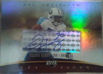 2007 Upper Deck Artifacts - NFL Facts Autographs #NF-TR Travis Henry Front