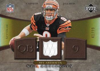 2007 Upper Deck Artifacts - NFL Artifacts Gold #NFL-CP Carson Palmer Front