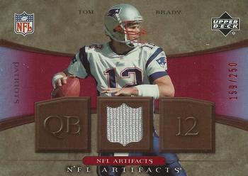 2007 Upper Deck Artifacts - NFL Artifacts Red #NFL-BR Tom Brady Front