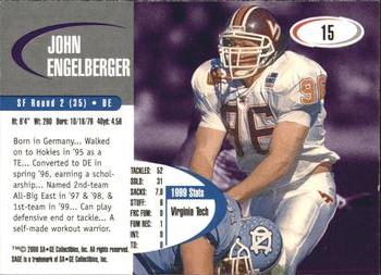2000 SAGE #15 John Engelberger Back