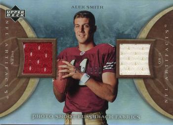 2007 Upper Deck Artifacts - Photo Shoot Flashback Fabrics #PSF-AS Alex Smith Front