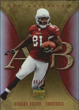 2007 Upper Deck Artifacts - Red #4 Anquan Boldin Front