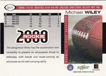 2000 Score #311 Michael Wiley Back