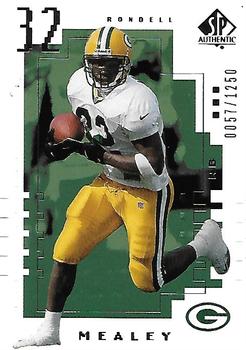 2000 SP Authentic #111 Rondell Mealey Front