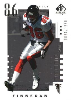 2000 SP Authentic #154 Brian Finneran Front