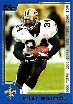 2000 Topps #68 Ricky Williams Front