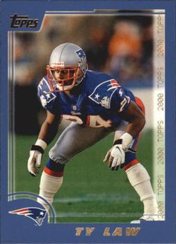2000 Topps #109 Ty Law Front