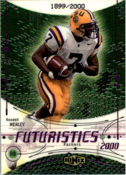 2000 UD Ionix #69 Rondell Mealey Front