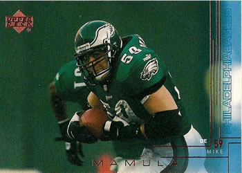2000 Upper Deck #159 Mike Mamula Front