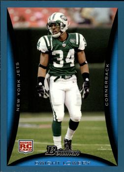 2008 Bowman - Blue #133 Dwight Lowery  Front