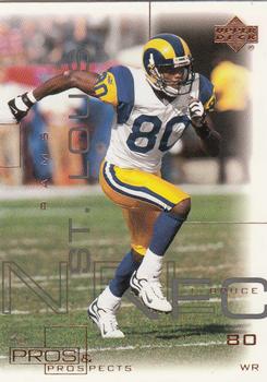 2000 Upper Deck Pros & Prospects #68 Isaac Bruce Front