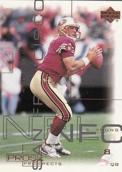 2000 Upper Deck Pros & Prospects #71 Steve Young Front