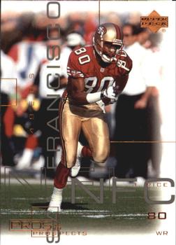 2000 Upper Deck Pros & Prospects #72 Jerry Rice Front