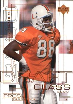 2000 Upper Deck Pros & Prospects #91 Bubba Franks Front